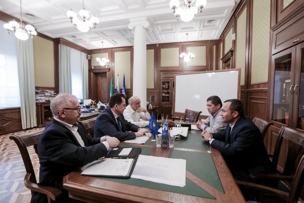 Negotiations with Namangan Institute of Engineering and Construction Negotiations with Namangan Institute of Engineering and Construction