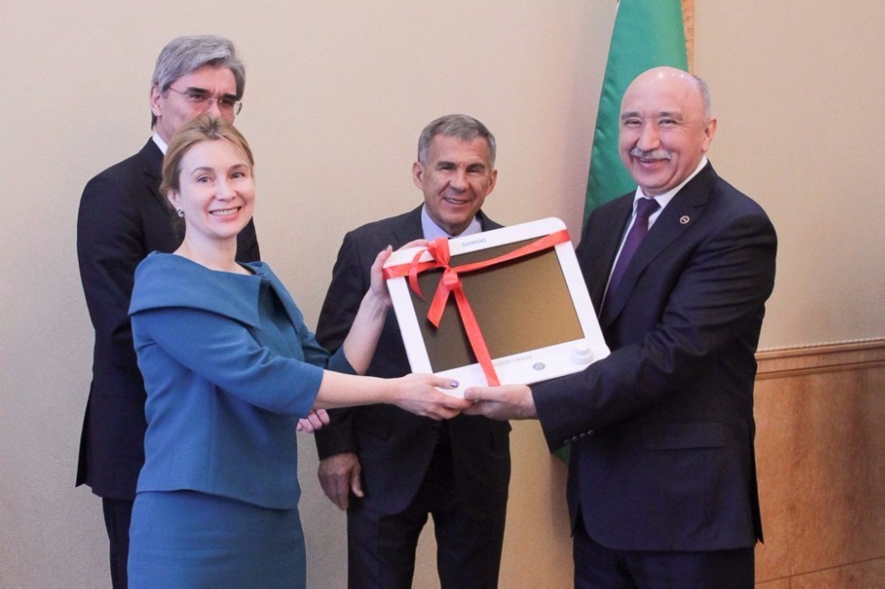 Siemens AG and Kazan University to Promote Cooperation on a New Level