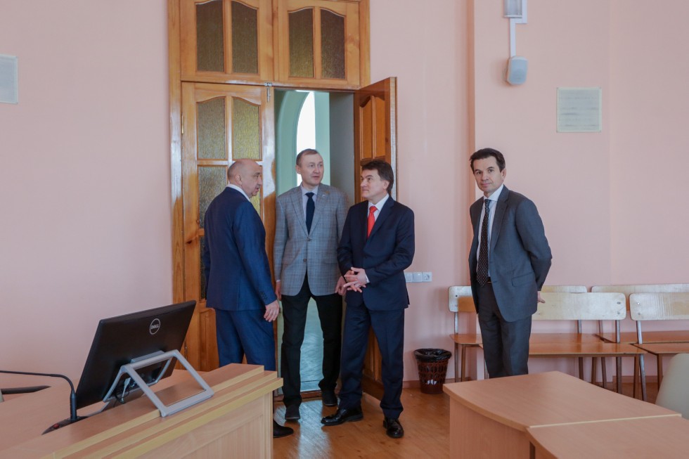 President of the Russian Academy of Education visited the Institute of Psychology and Education