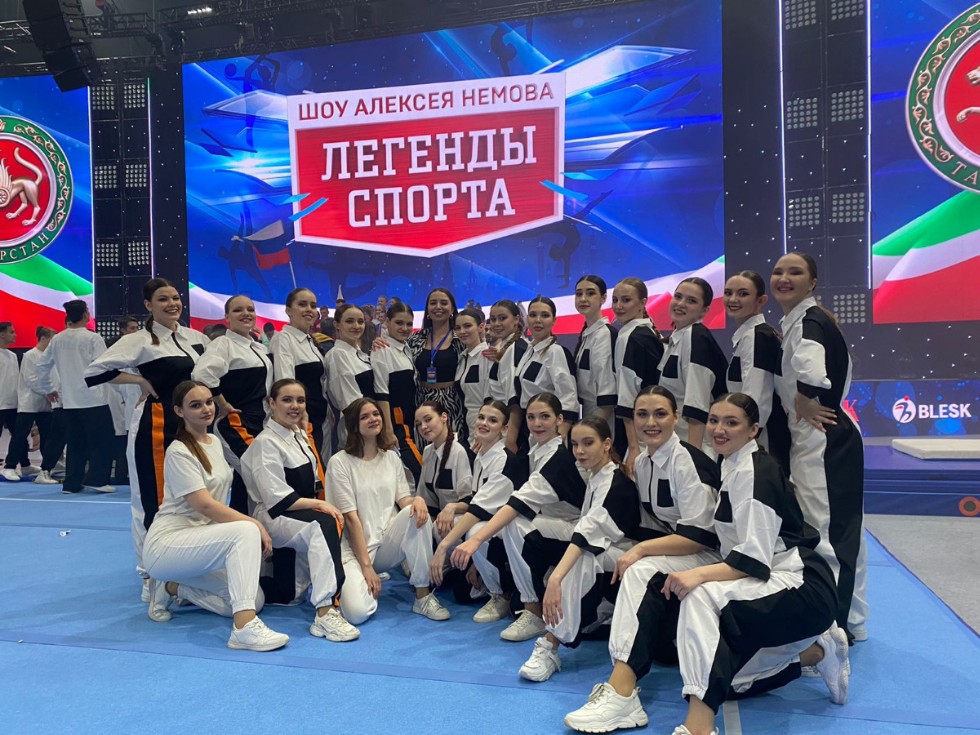 Танцевальный коллектив 'UVillDance' на шоу Алексея Немова 'Легенды спорта'