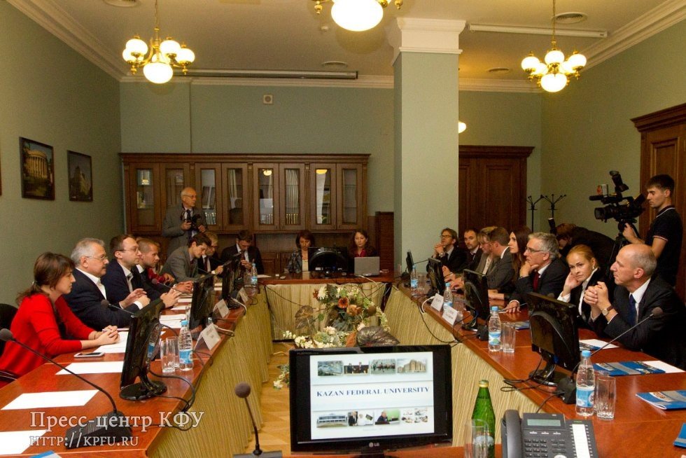 Business delegation from Switzerland visited KFU