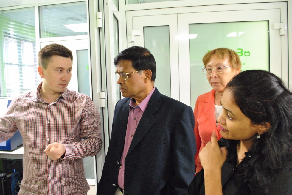 Scientists from India visited the Institute of Geology and Petroleum Technologies of the KFU ,Professor Nimisha Vedanti