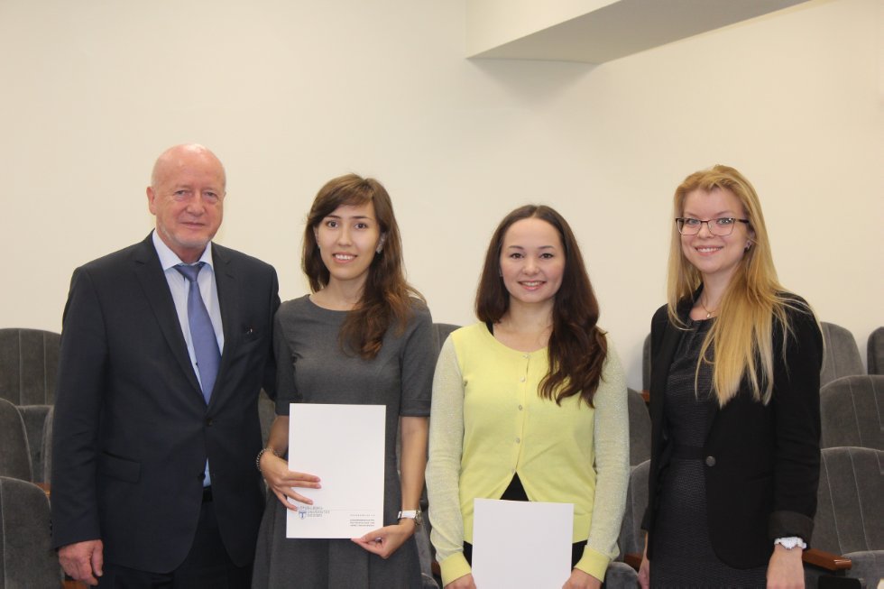 Kazan-Giessen: the first awarding of double degrees