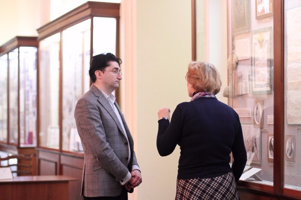 Rector Ilshat Gafurov Met with Stanford Professor Ilya Strebulaev