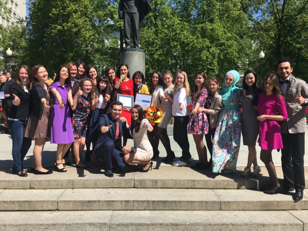 The best academic group studies at the Institute of Philology and Intercultural Communication