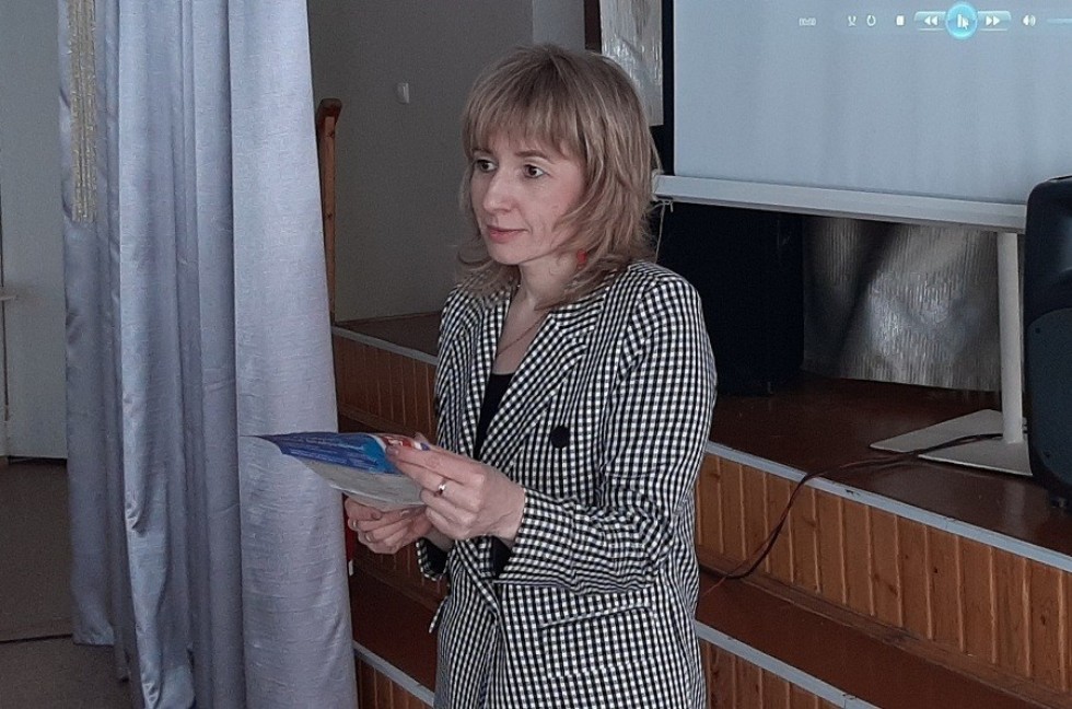 Профориентационная встреча с учениками школ Профориентационная встреча с учениками школ