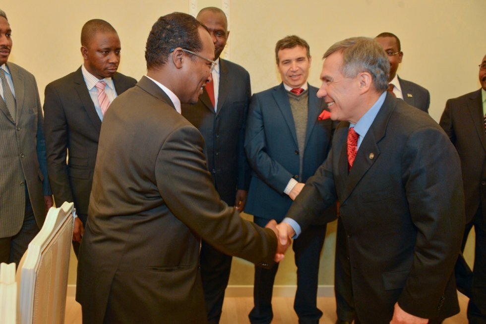 Rustam Minnikhanov meets with Ambassadors of Africa to Russia