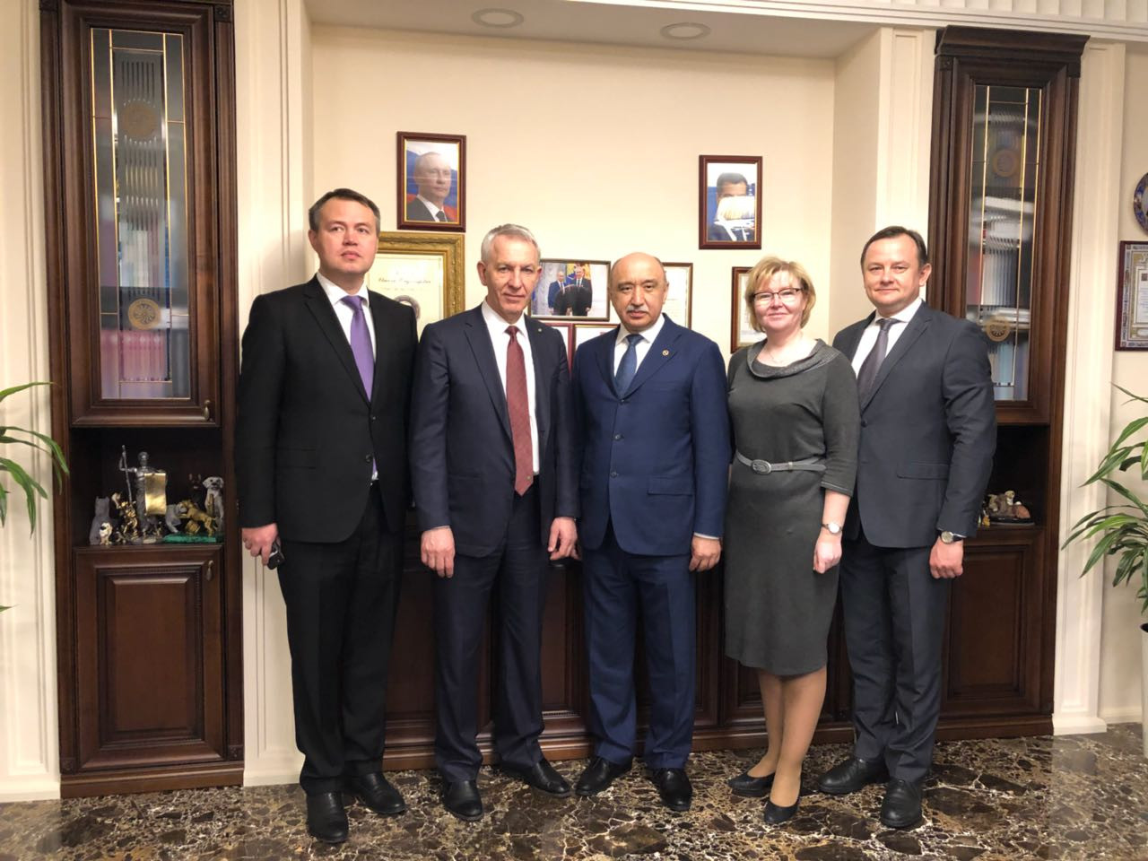 Rector Ilshat Gafurov Visited Almazov National Medical Research Center