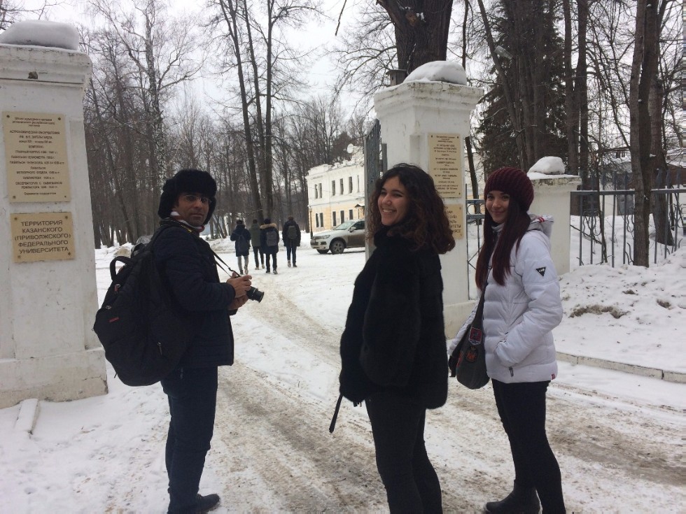 Foreign students of KFU made a spacewalk!