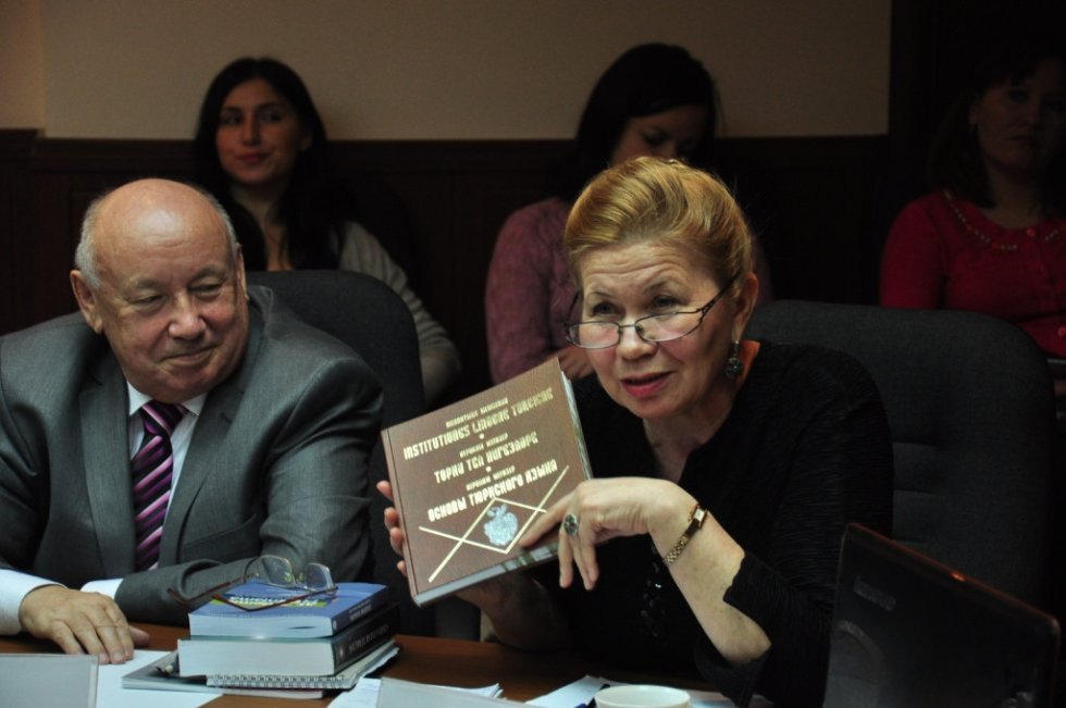 Visit of the Consul General of Turkey in Kazan to the Institute of Philology and Arts ,
