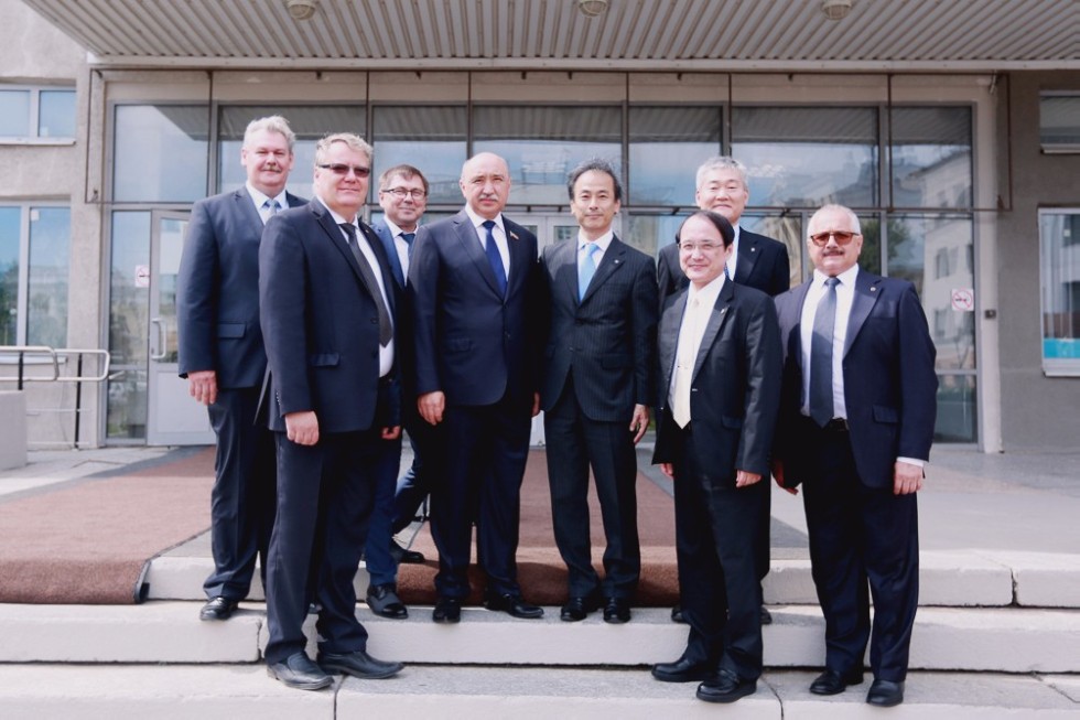 Minister of Education, Culture, Sports, Science and Technology of Japan Visited Kazan University