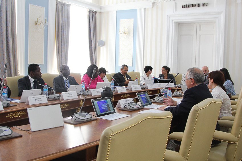 Ambassadors of far-abroad countries visiting KFU