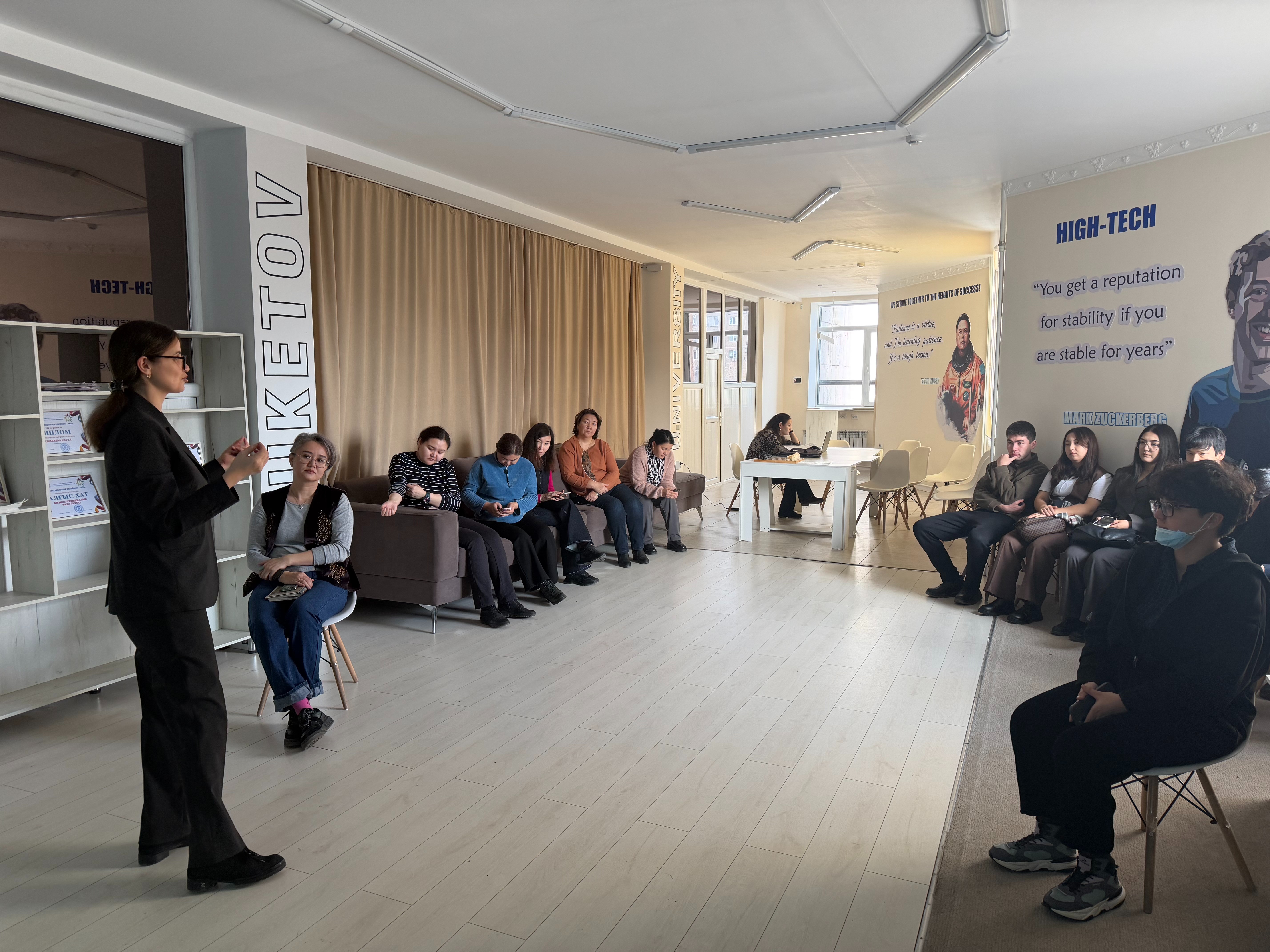 Профессор КФУ прошла стажировку в рамках гранта 'Алгарыш' в Караганде Профессор КФУ прошла стажировку в рамках гранта 'Алгарыш' в Караганде