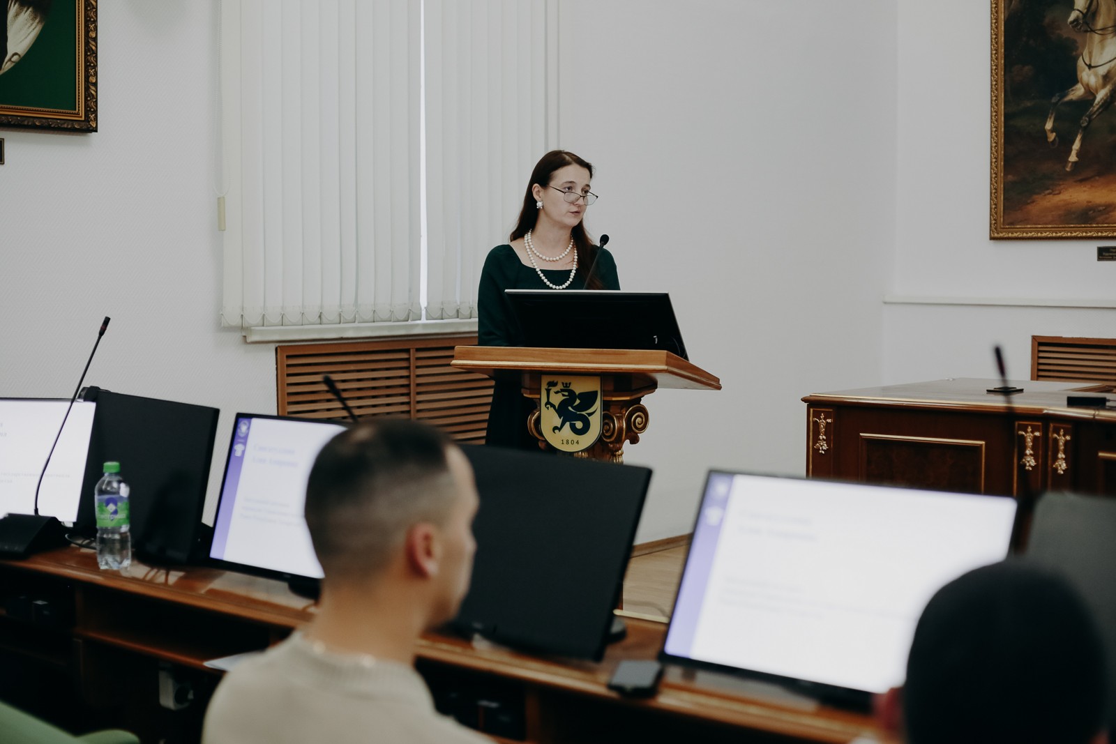 В Институте международных отношений, истории и востоковедения вручили дипломы по программе 'Синхронный перевод (арабский язык)' В Институте международных отношений, истории и востоковедения вручили дипломы по программе 'Синхронный перевод (арабский язык)'