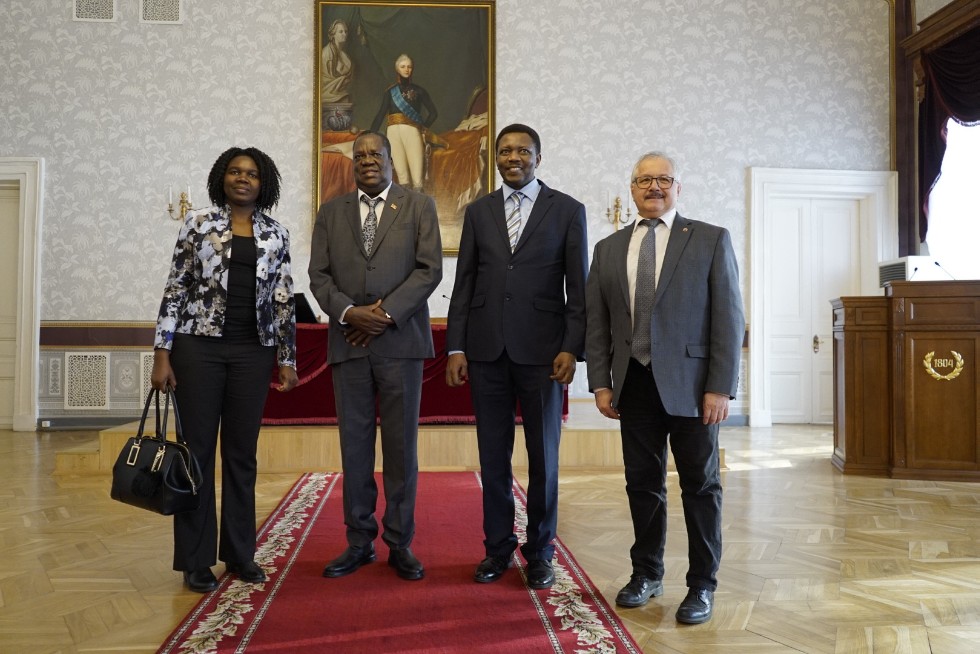 Visit by Embassy of Uganda Visit by Embassy of Uganda