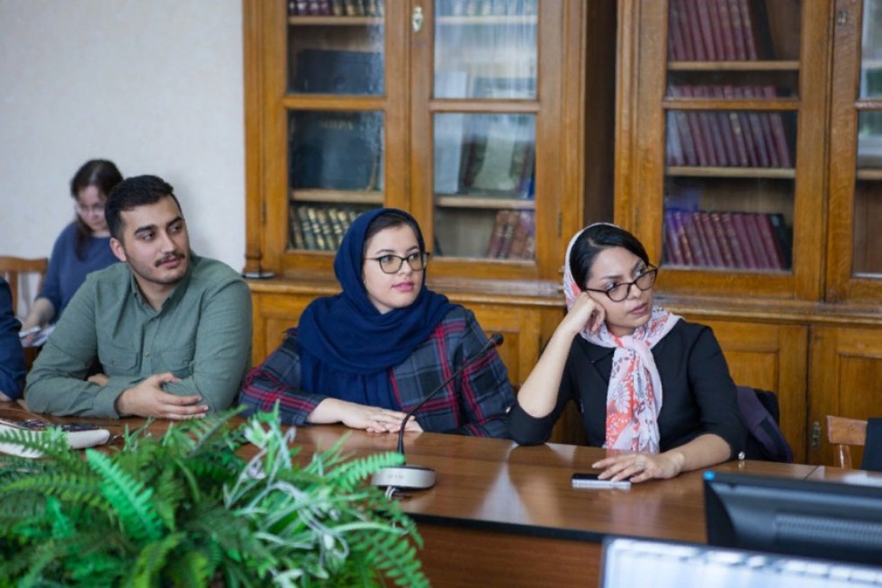 Iranian students complete training at Elabuga Institute of KFU ,Yelabuga Institute