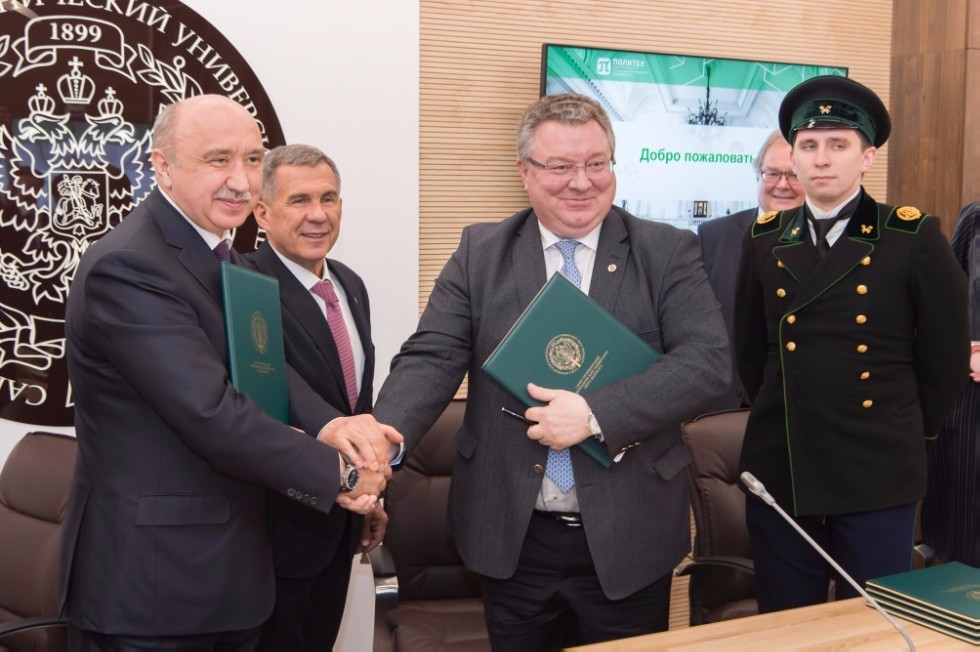 Cooperation Agreement Signed with Saint-Petersburg State Polytechnic University