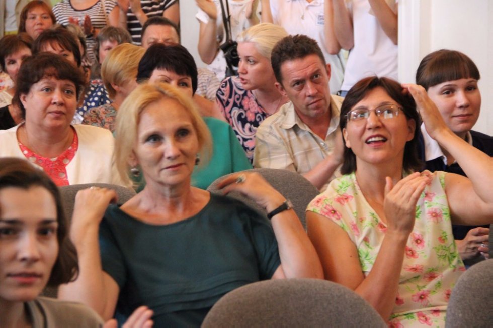 Сегодня, 10 августа состоялась торжественная церемония закрытия VII Международного фестиваля школьных учителей Сегодня, 10 августа состоялась торжественная церемония закрытия VII Международного фестиваля школьных учителей