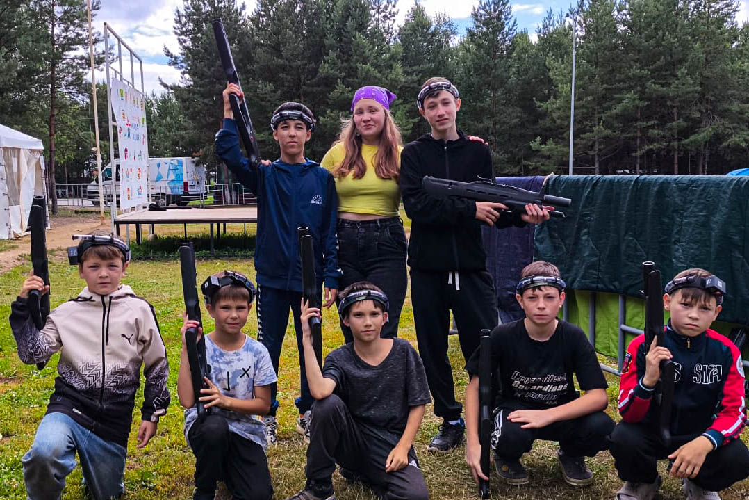 Студенты Елабужского института КФУ стали вожатыми палаточного лагеря Студенты Елабужского института КФУ стали вожатыми палаточного лагеря