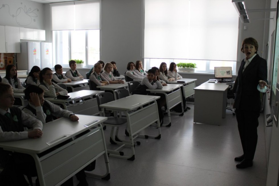 'Ученые в школы': всероссийский лекторий проходит в Елабужском институте КФУ