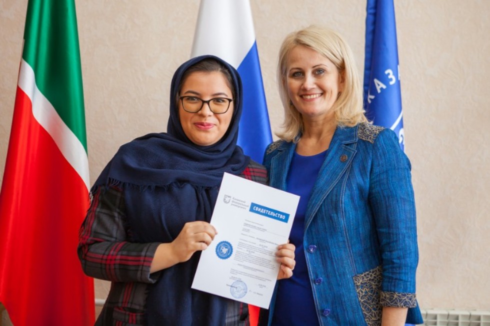 В Елабужском институте КФУ завершилось обучение студентов из Ирана В Елабужском институте КФУ завершилось обучение студентов из Ирана