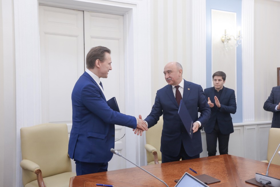 Cooperation agreement signed by Kazan University and Institute of Europe of the Russian Academy Sciences