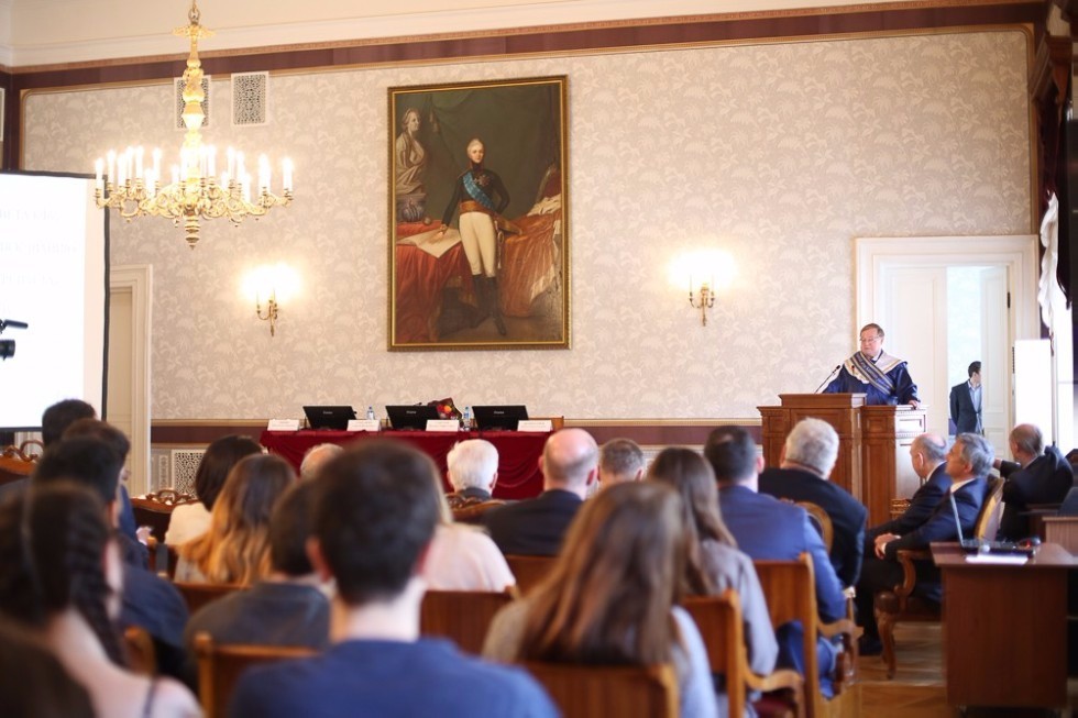 Sergey Stepashin Received Credentials of Doctor Honoris Causa of Kazan University