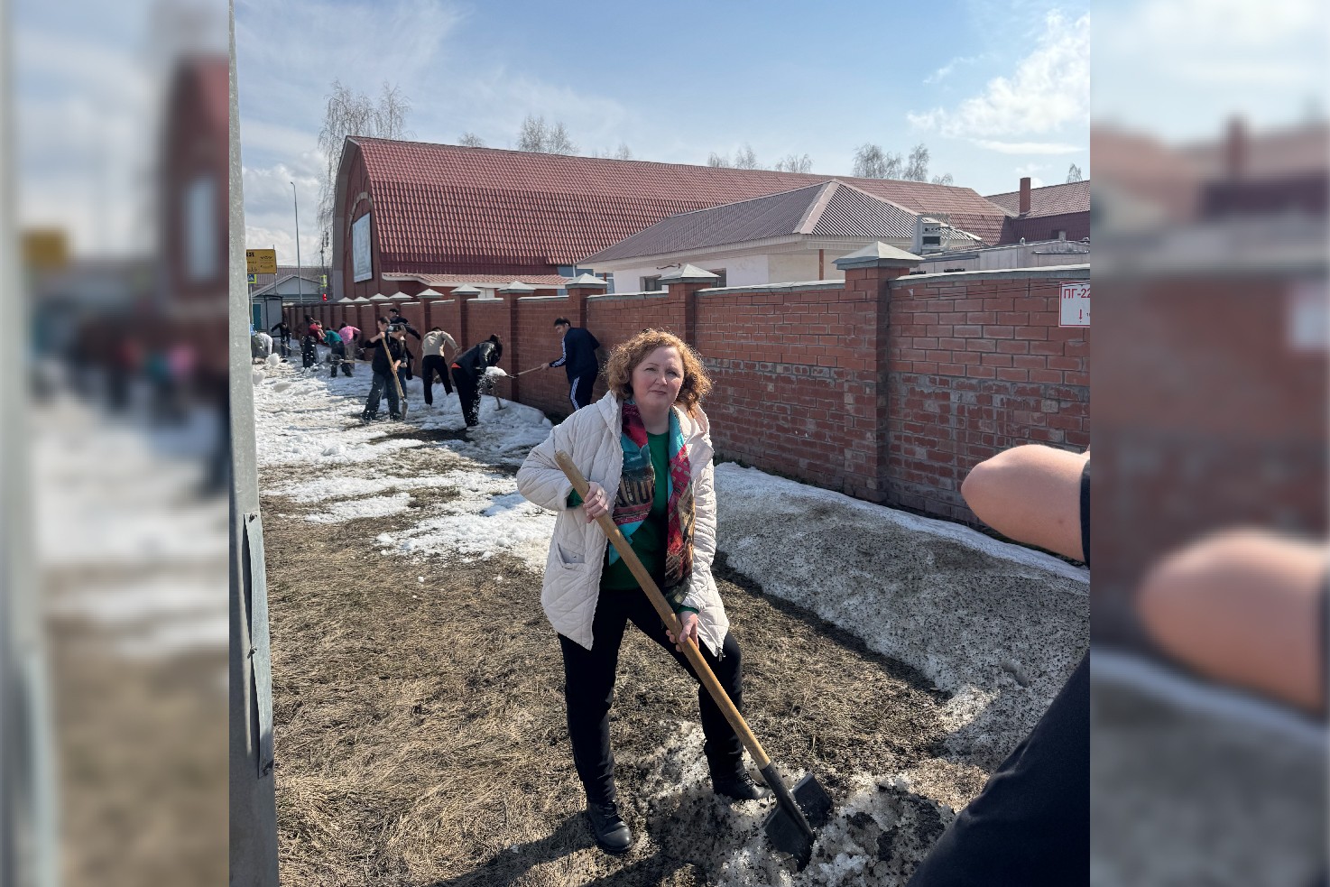 'Трудовой десант' Высшей школы педагогики и филологии 'Трудовой десант' Высшей школы педагогики и филологии