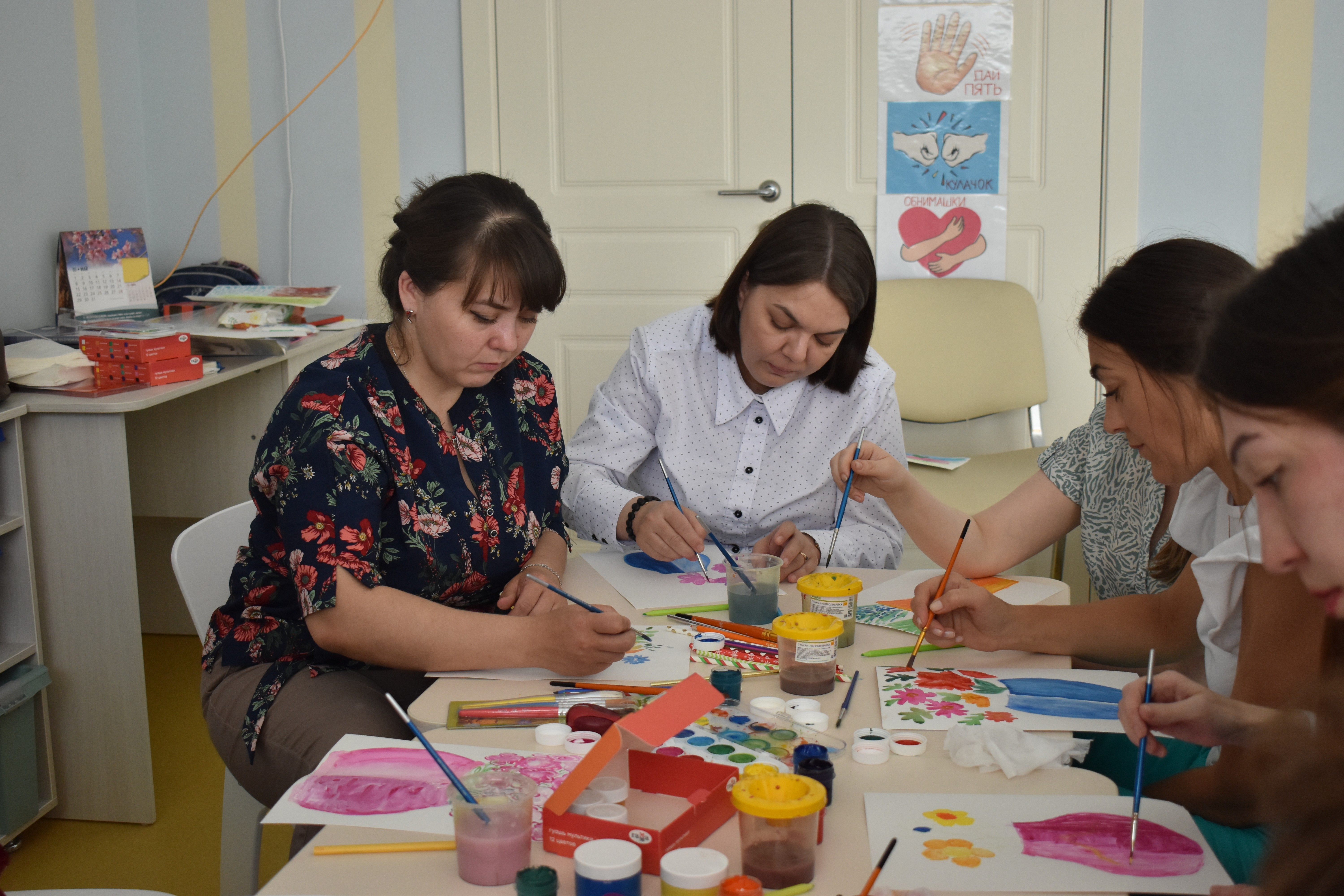 В рамках IX международного педагогического форума в детском саду 25 мая прошли мастер-классы. ,детский сад