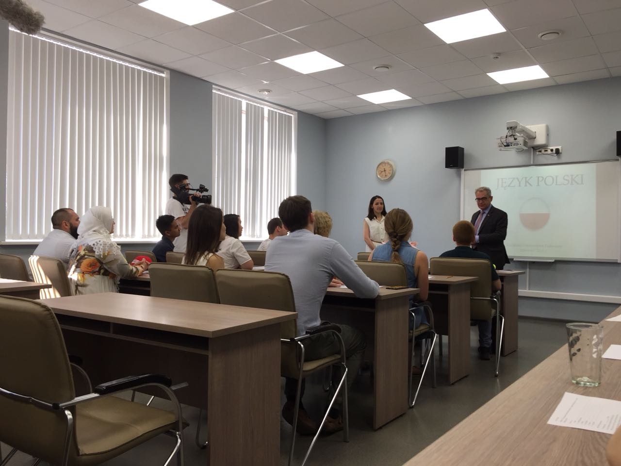 Визит Посла Польши в Институт филологии и межкультурной коммуникации им. Льва Толстого Визит Посла Польши в Институт филологии и межкультурной коммуникации им. Льва Толстого