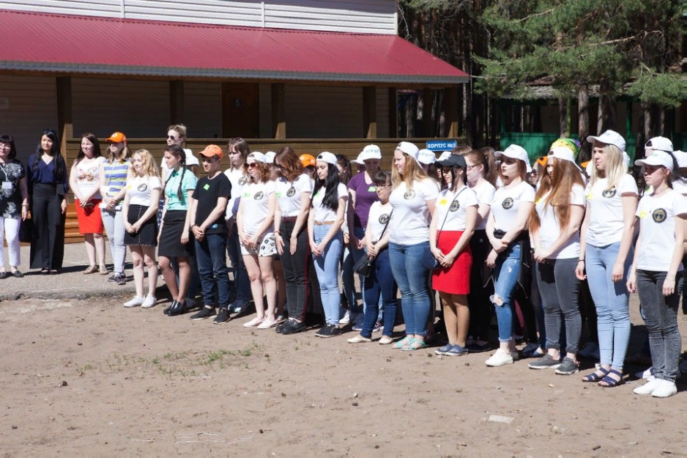 Students, the Ministry of Education and Science of the Republic of Tatarstan scholarship holders have a profile shift in the camp 