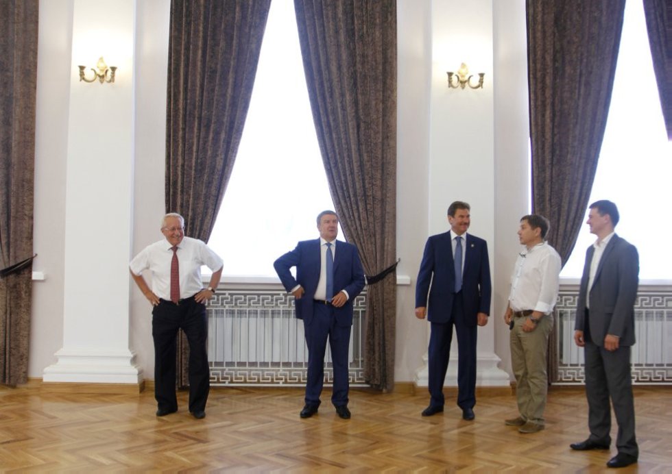 Alexander Khudilainen, Head of the Republic of Karelia, visited KFU