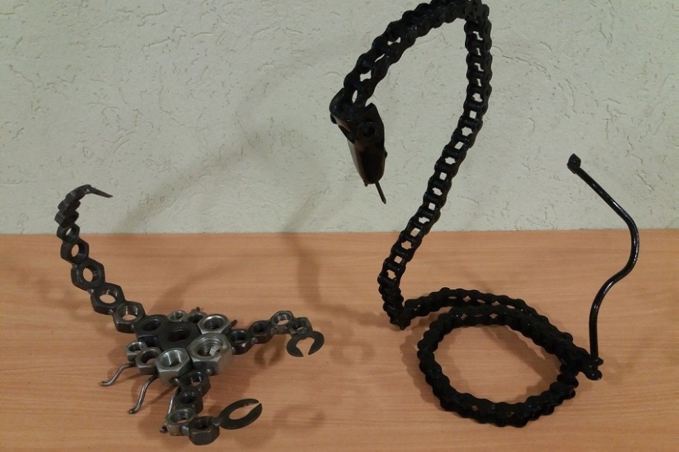 'Скульптуры из металла' 'Скульптуры из металла'