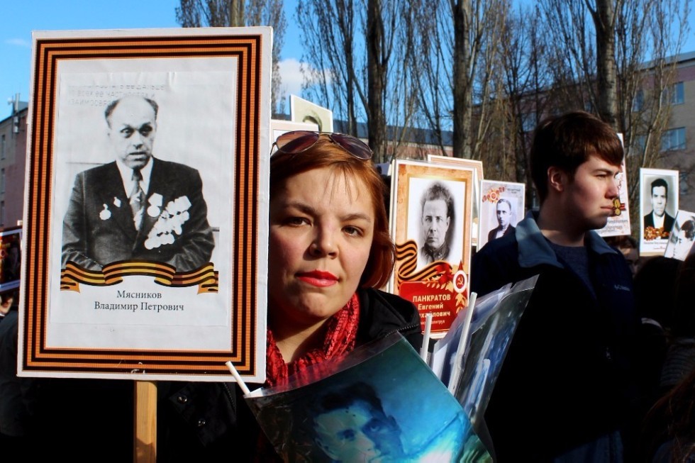 Victory Day was solemnly celebrated at Elabuga Institute of KFU