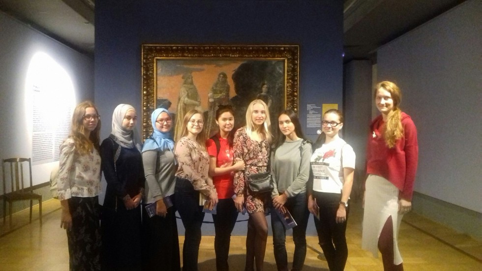 Раздвигая границы познания: 'Передвижники' и студенты КФУ! Раздвигая границы познания: 'Передвижники' и студенты КФУ!