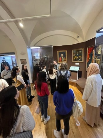 Студенты посетили Национальный музей Республики Татарстан