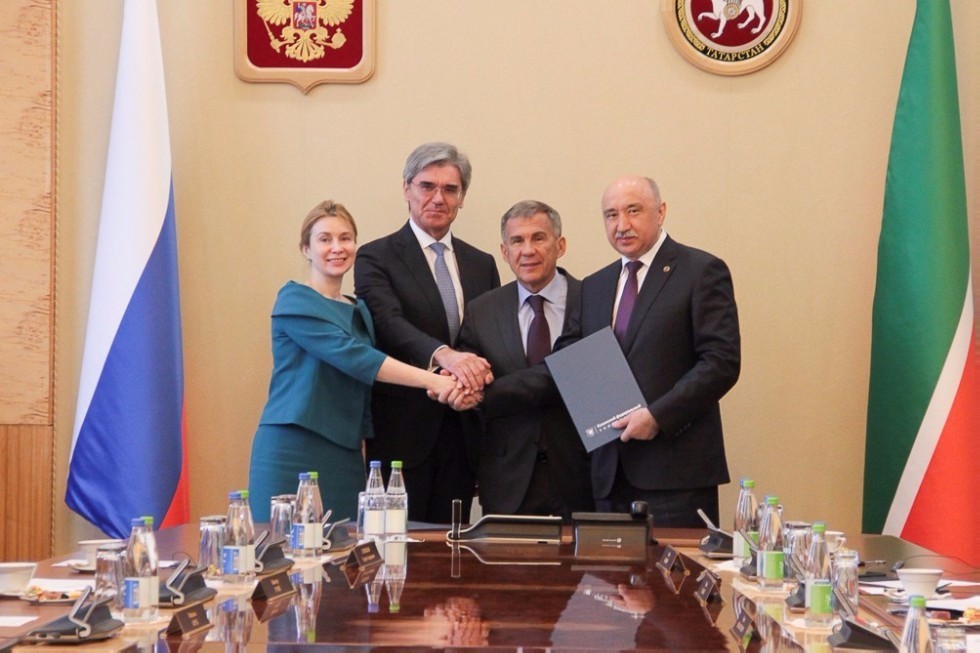 Siemens AG and Kazan University to Promote Cooperation on a New Level ,EI, Siemens, University Clinic