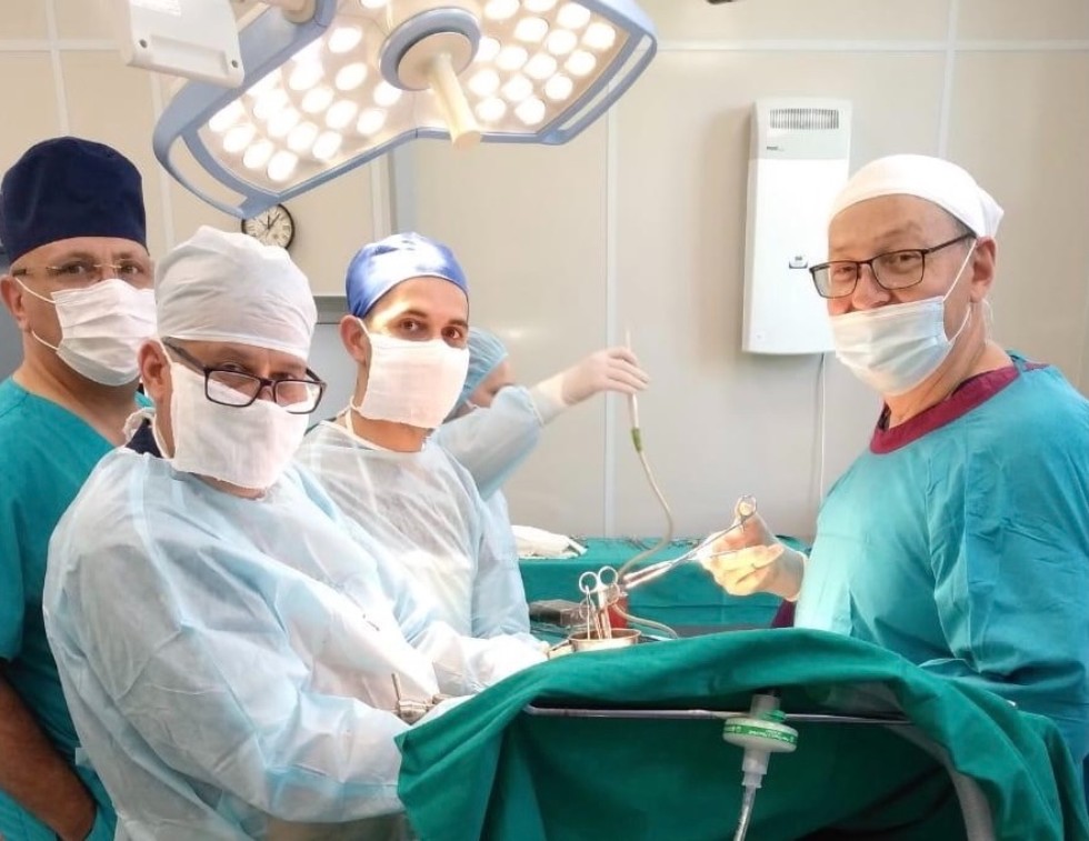 Высокотехнологичная хирургическая операция на базе Университетской клиники КФУ ,высокотехнологичная хирургическая помощь, хирургия печени