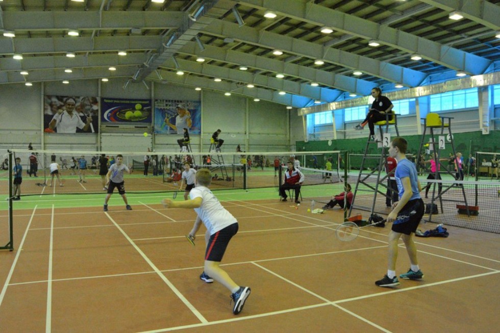 Студенты Елабужского института - судьи на Кубке РТ по бадминтону Студенты Елабужского института - судьи на Кубке РТ по бадминтону