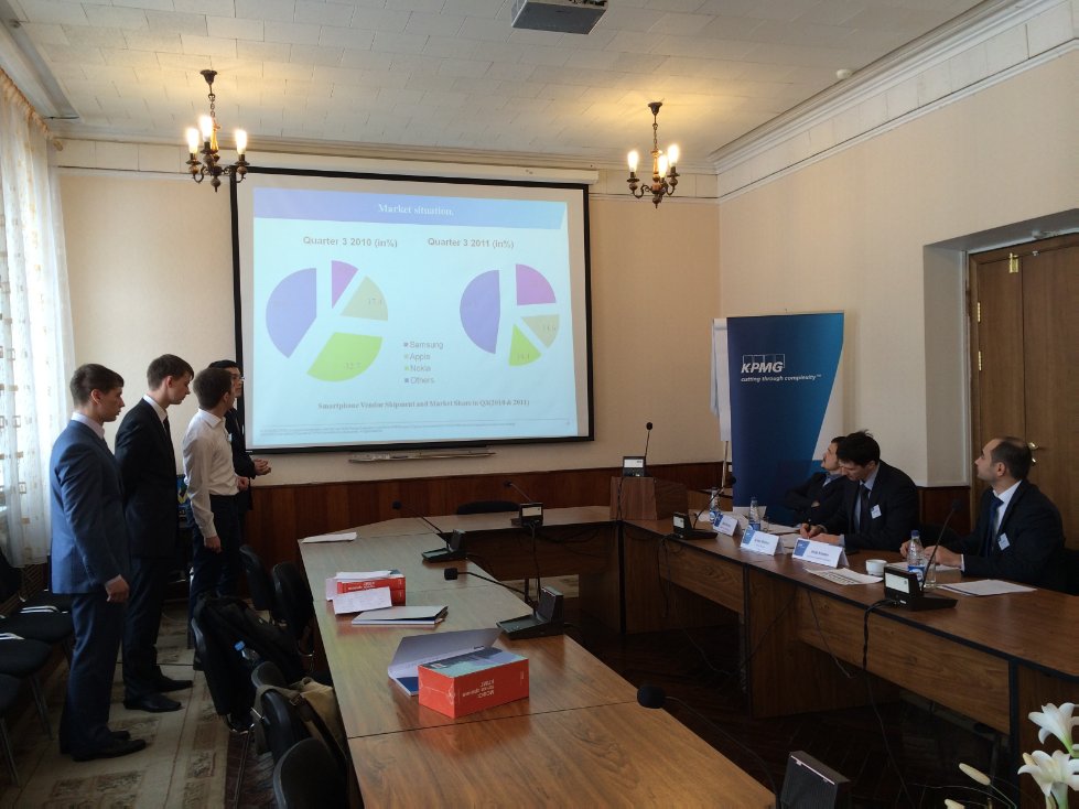 27 ������� 2014 ���� � ��������� ��������� � �������� ���������� ������������ ������������ ��������� ������������ ����� KPMG International Case Competition