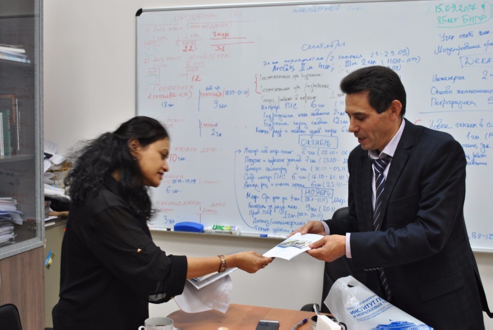 Scientists from India visited the Institute of Geology and Petroleum Technologies of the KFU