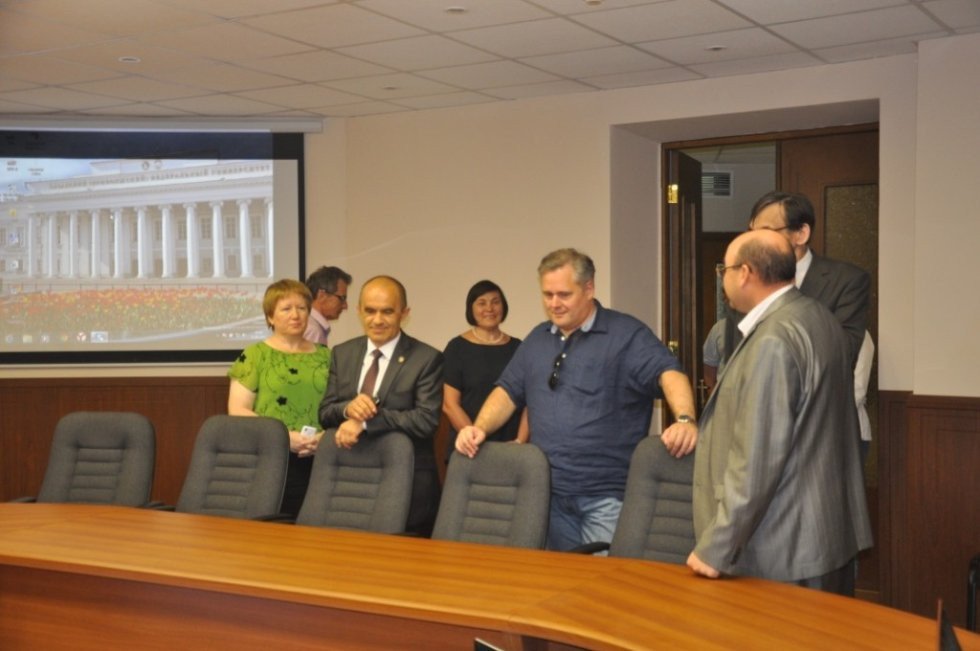 Deputy Minister of Education and Science of the RF, Mr. Igor Remorenko, visited the Institute of Philology and Arts