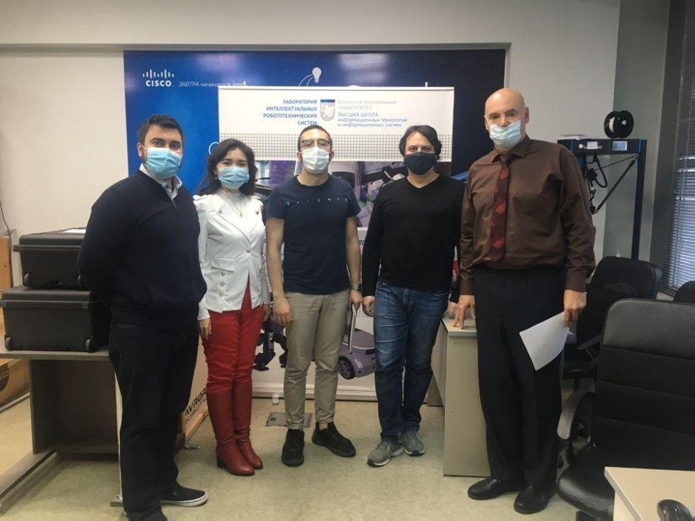 Representatives of Kazan State Medical University visited the Laboratory of intelligent robotic systems ,LIRS, ITIS, KSMU, robotics, medicine