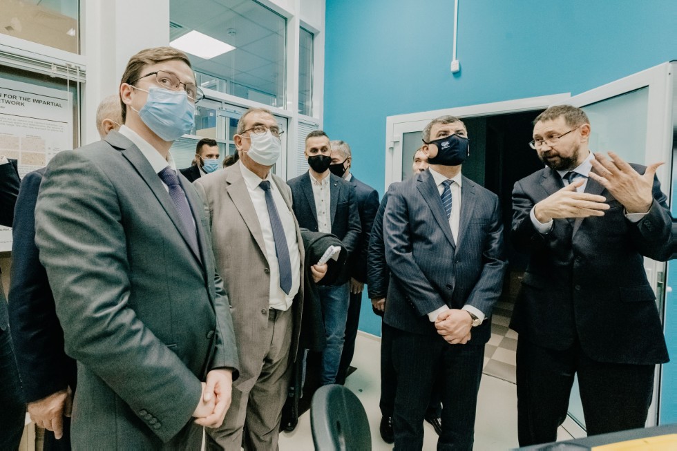Minister of Oil of Iraq visited Kazan University ,Iraq, IGPT, IC