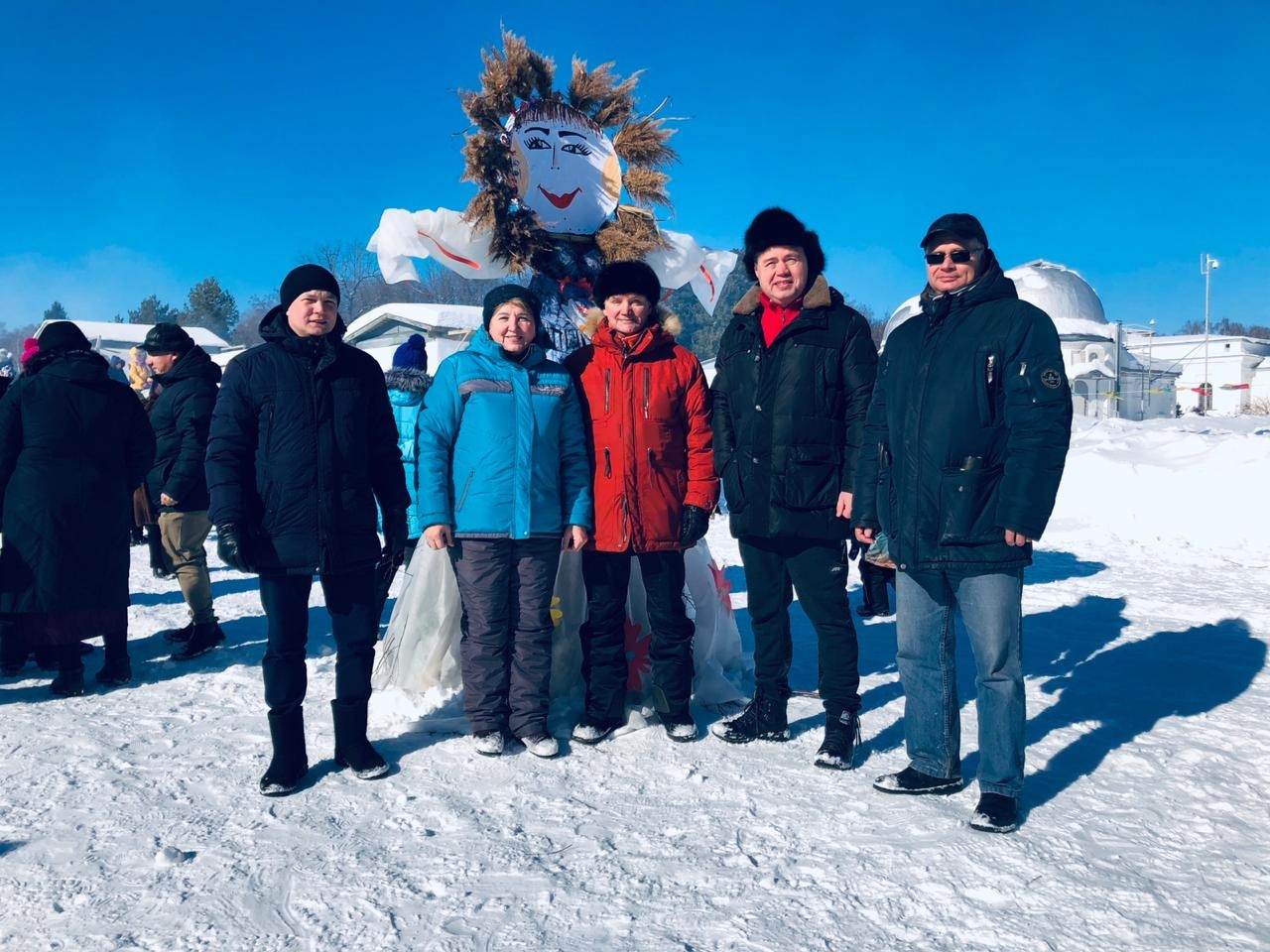 Профком КФУ проводил зиму Профком КФУ проводил зиму