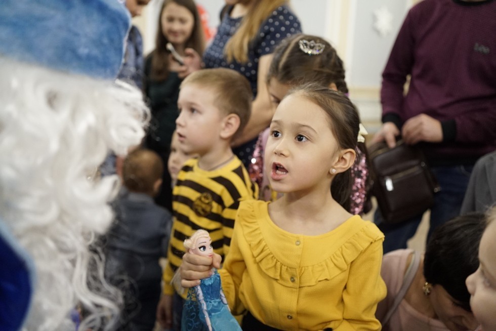 Kazan Federal University holds New Year celebrations for employees' kids Kazan Federal University holds New Year celebrations for employees' kids