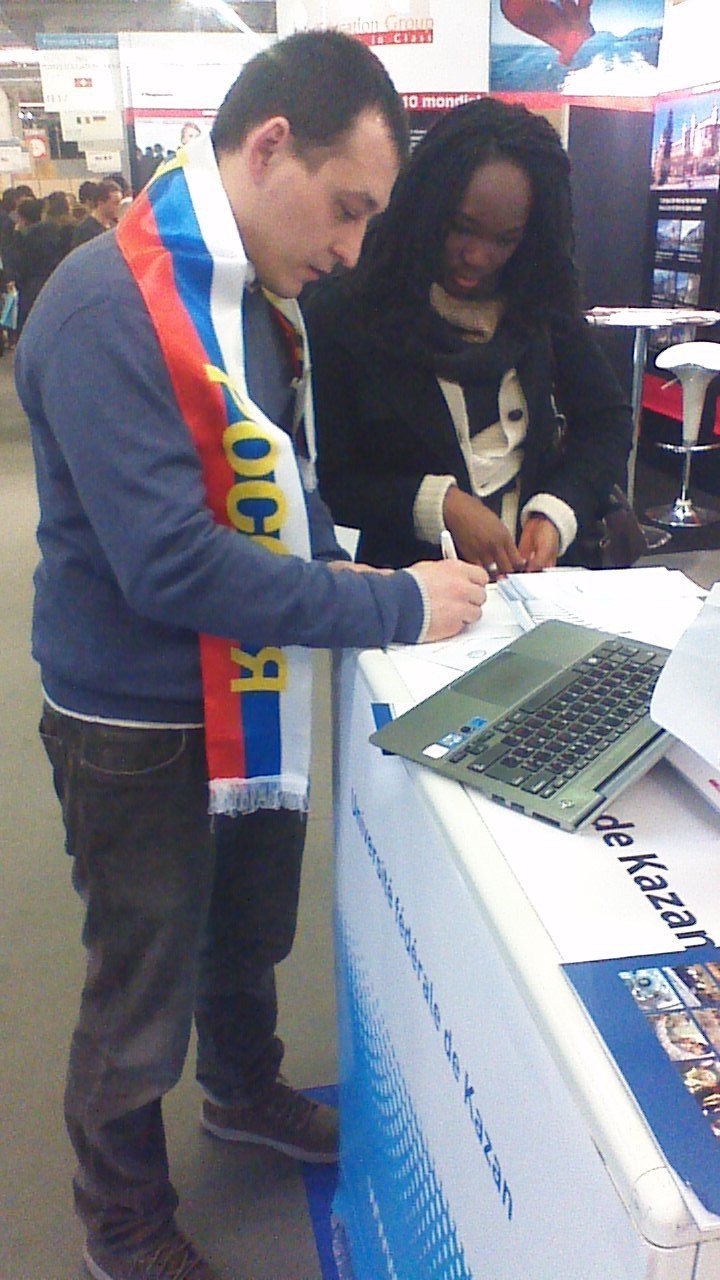 KFU takes part in international exhibition Salon de l'Etudiant in Paris