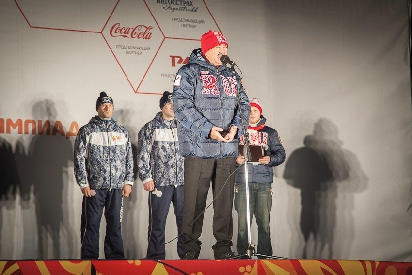 Kazan Federal University welcomed Olympic torch