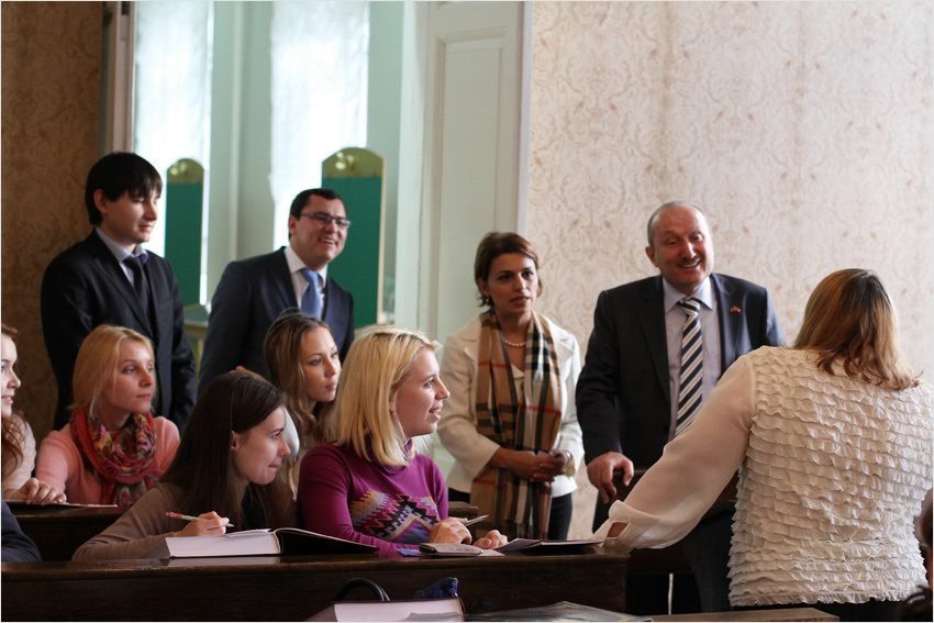 Representatives of Kazan?s Twin City in Kazan Federal University﻿