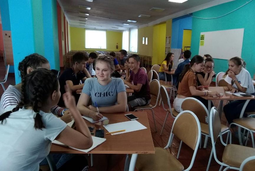 Школьники-активисты республики узнали об ИМО Школьники-активисты республики узнали об ИМО